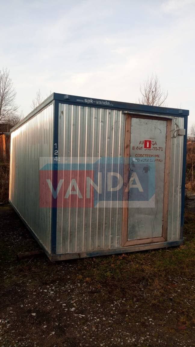 Б/У блок контейнер с тамбуром